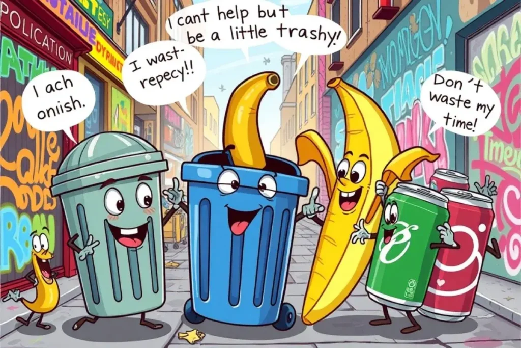 Creative Trash Puns Dirty