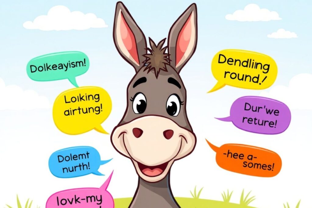 Donkey Puns Captions