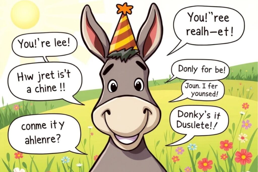 Donkey Puns One Liners
