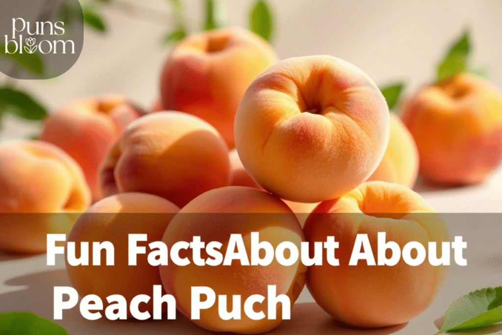 Fun Facts About Peach Puns