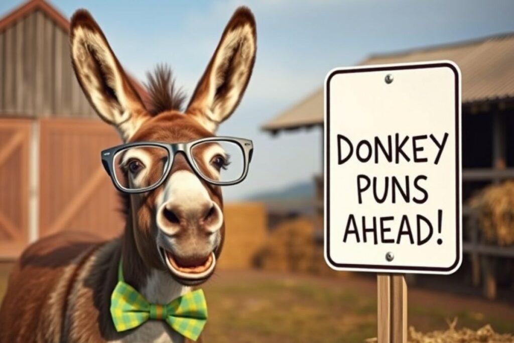Funny Donkey Puns