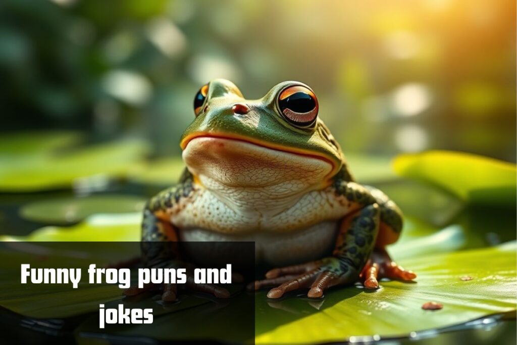 Funny frog puns and jokes