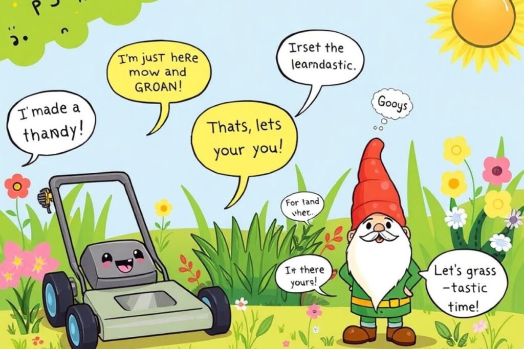 Grass & Lawn Puns One Liners