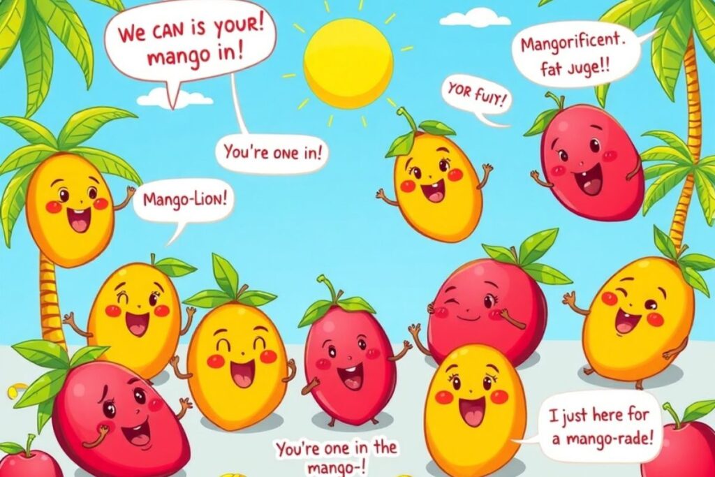 Mango Puns Captions