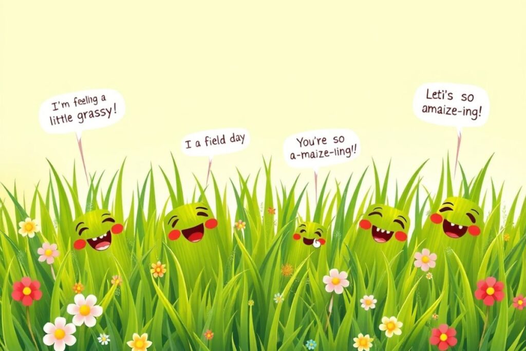 Short Grass Puns