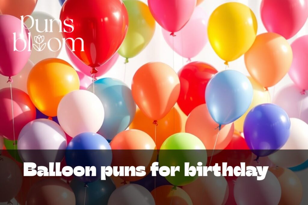 Balloon puns for birthday