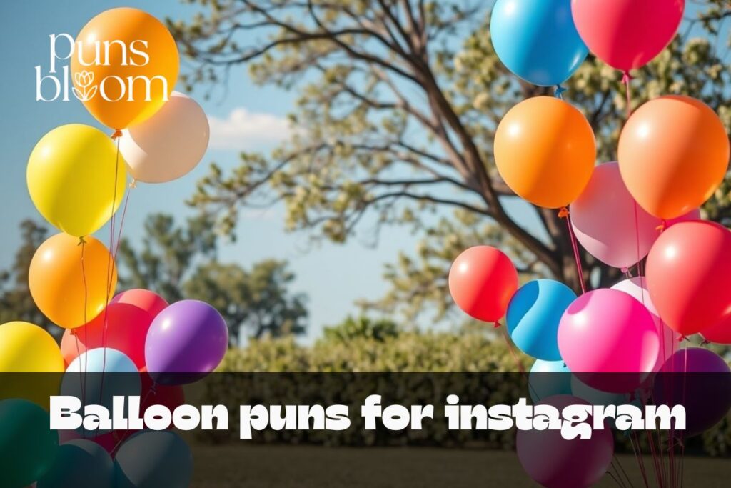 Balloon puns for instagram