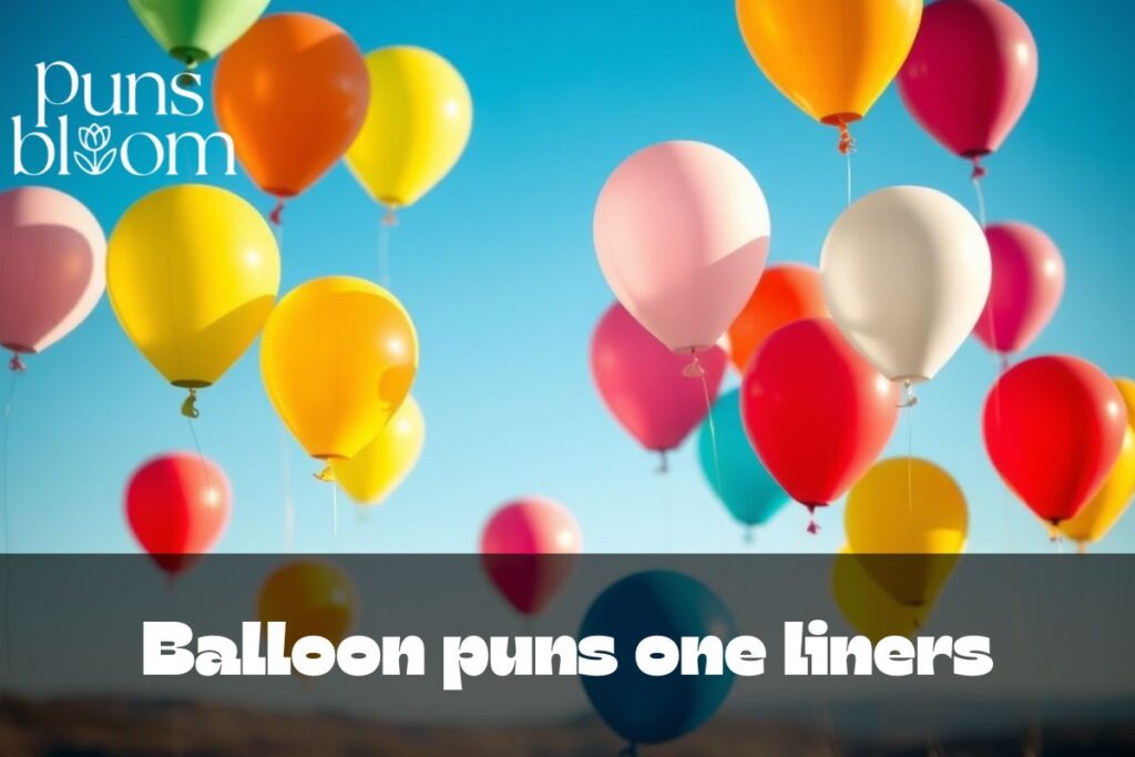 Balloon puns one liners