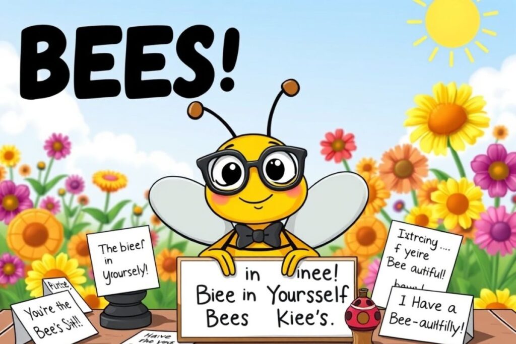 Bee Puns Funny