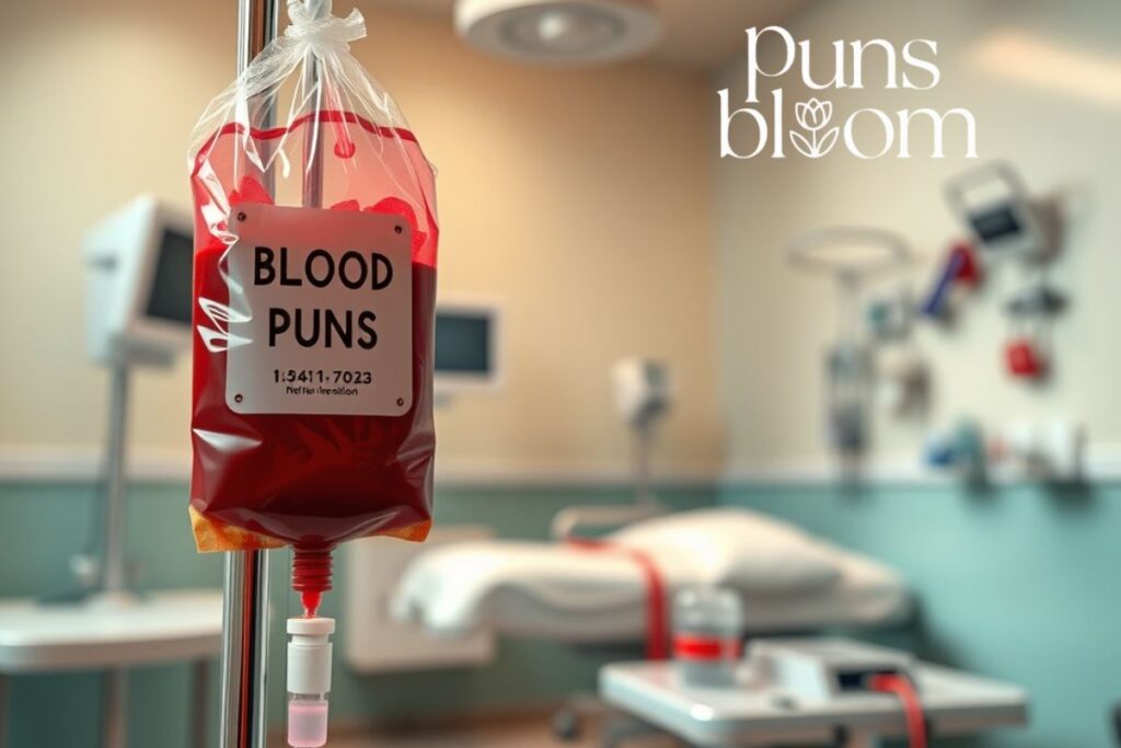 Blood Transfusion Puns