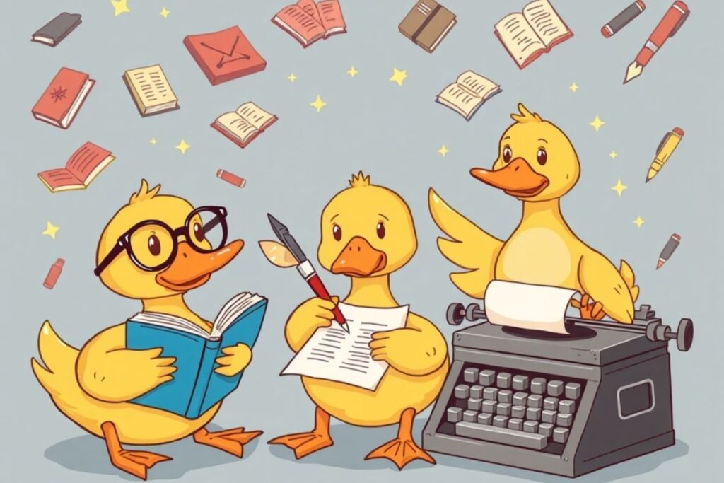 Creative Duck Puns for Writers and Poets