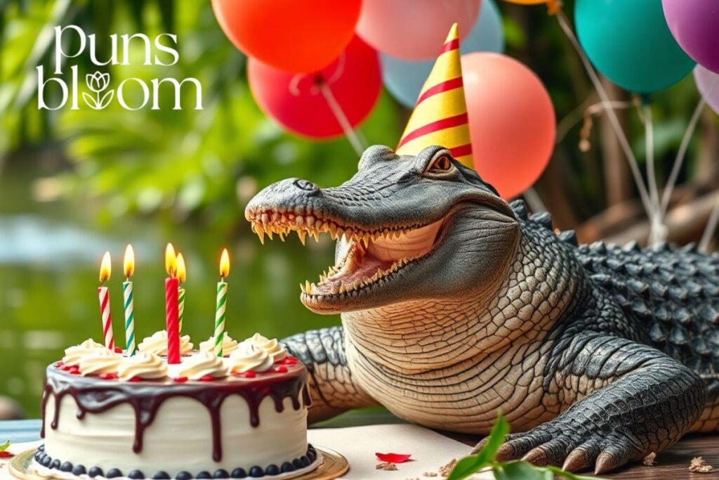 Crocodile Birthday Puns