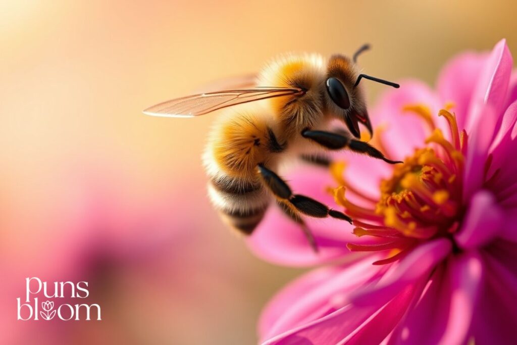 Cute bee puns about love
