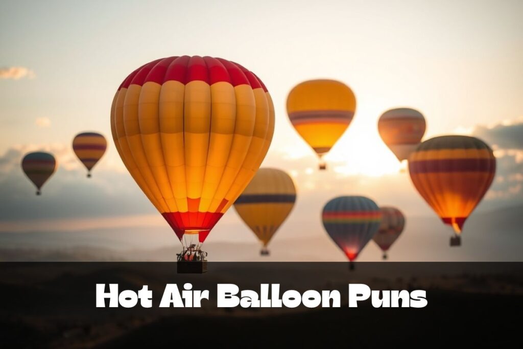 Hot Air Balloon Puns