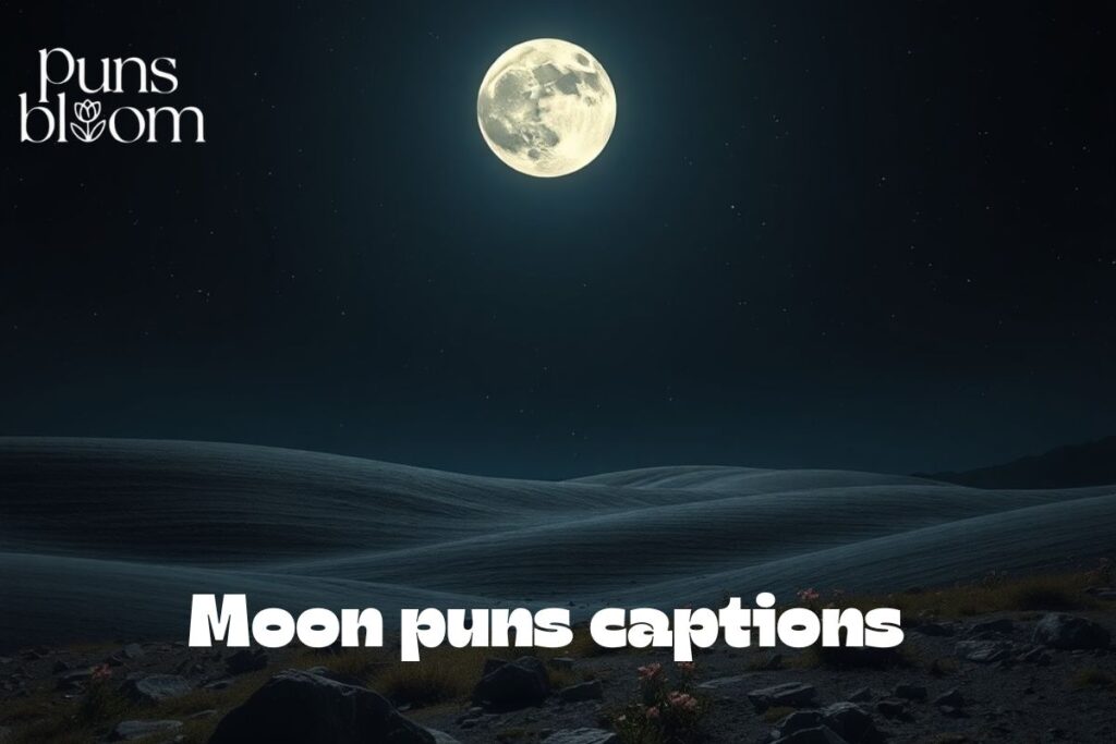 Moon puns captions