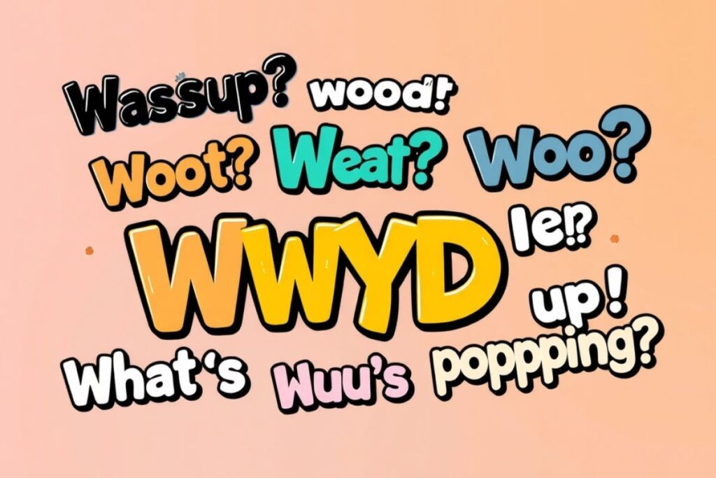Other Slang Words Similar to WYD