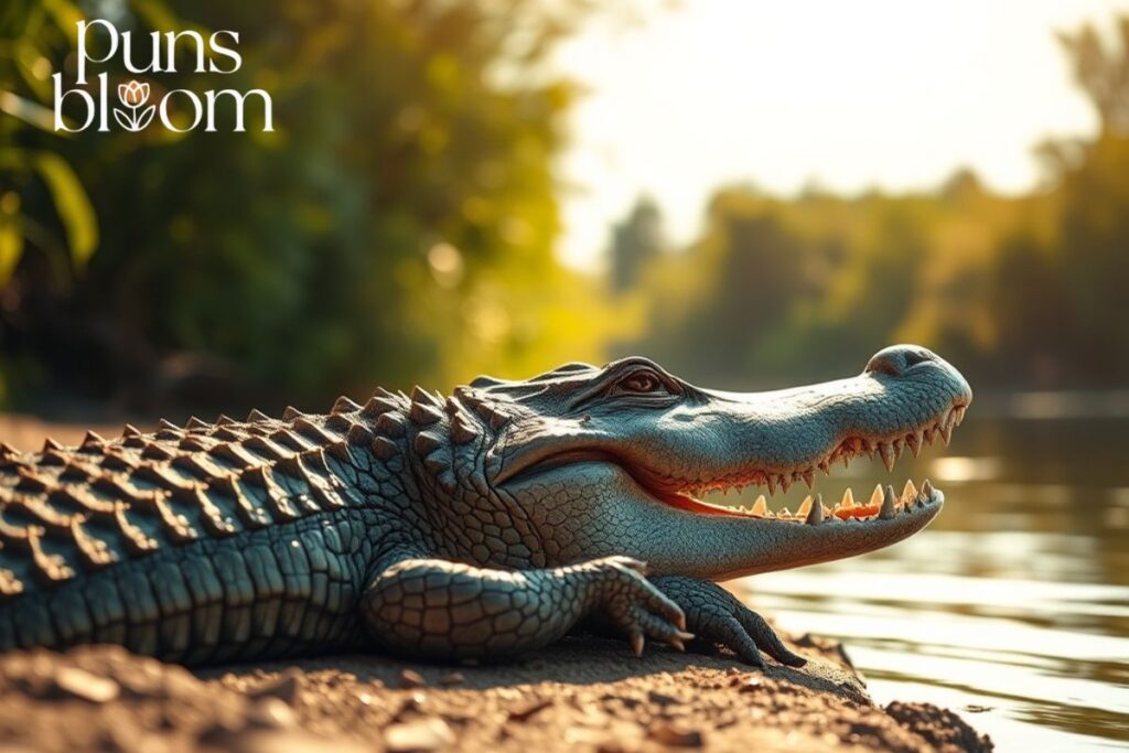 Short Crocodile Puns