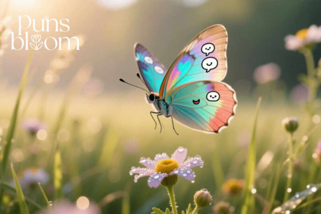 Silly butterfly puns