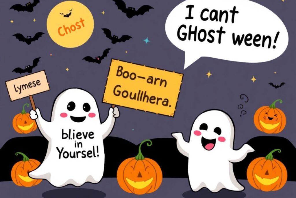 Cute Ghost puns