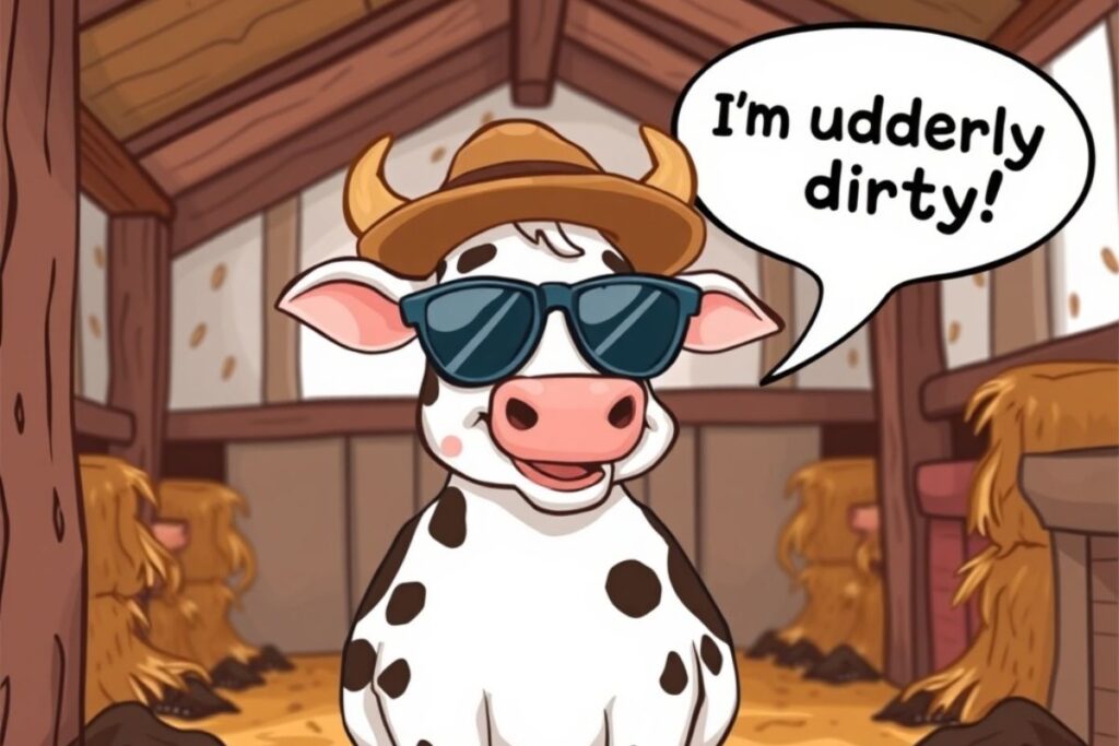 Dirty Cow Puns