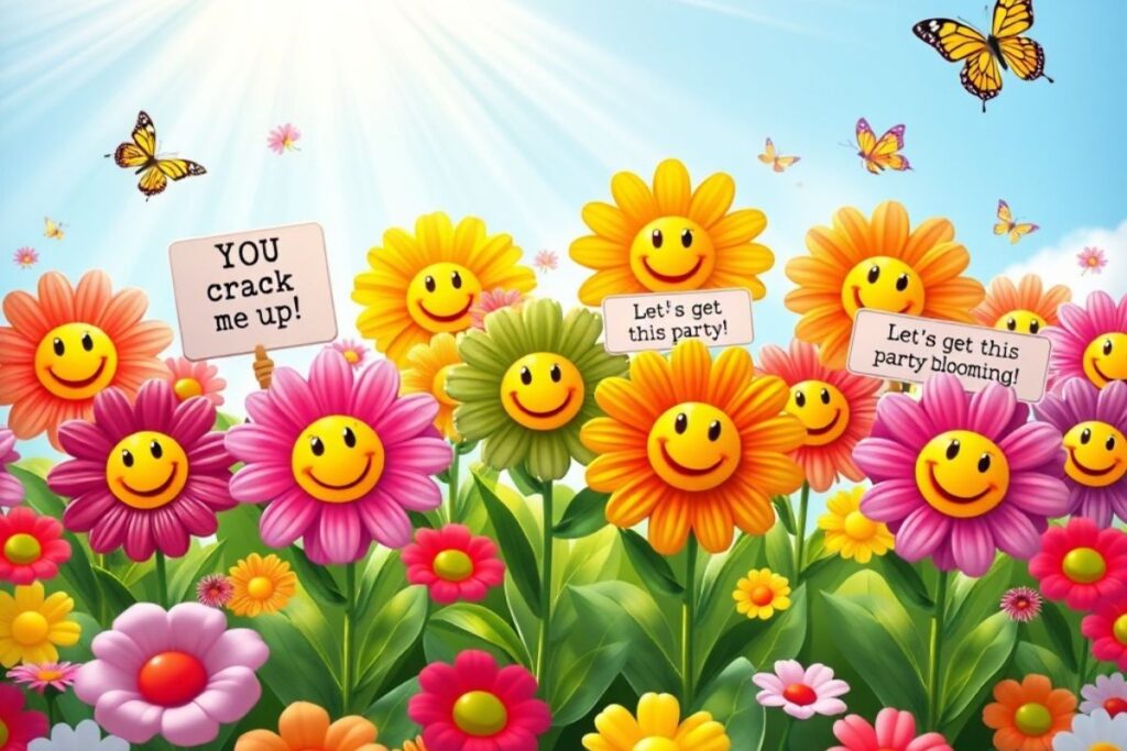 Flower valentine puns