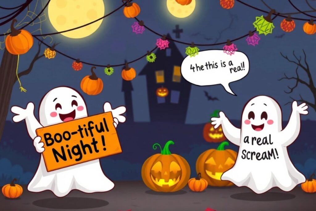 Halloween Ghost puns