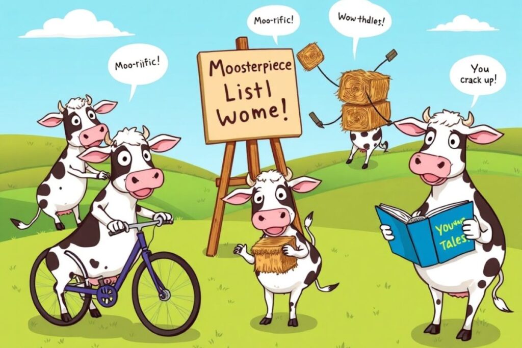 Hilarious Journey into Cow Puns