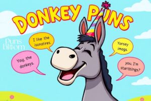 270 Donkey Puns That will Make You Bray With Laughter