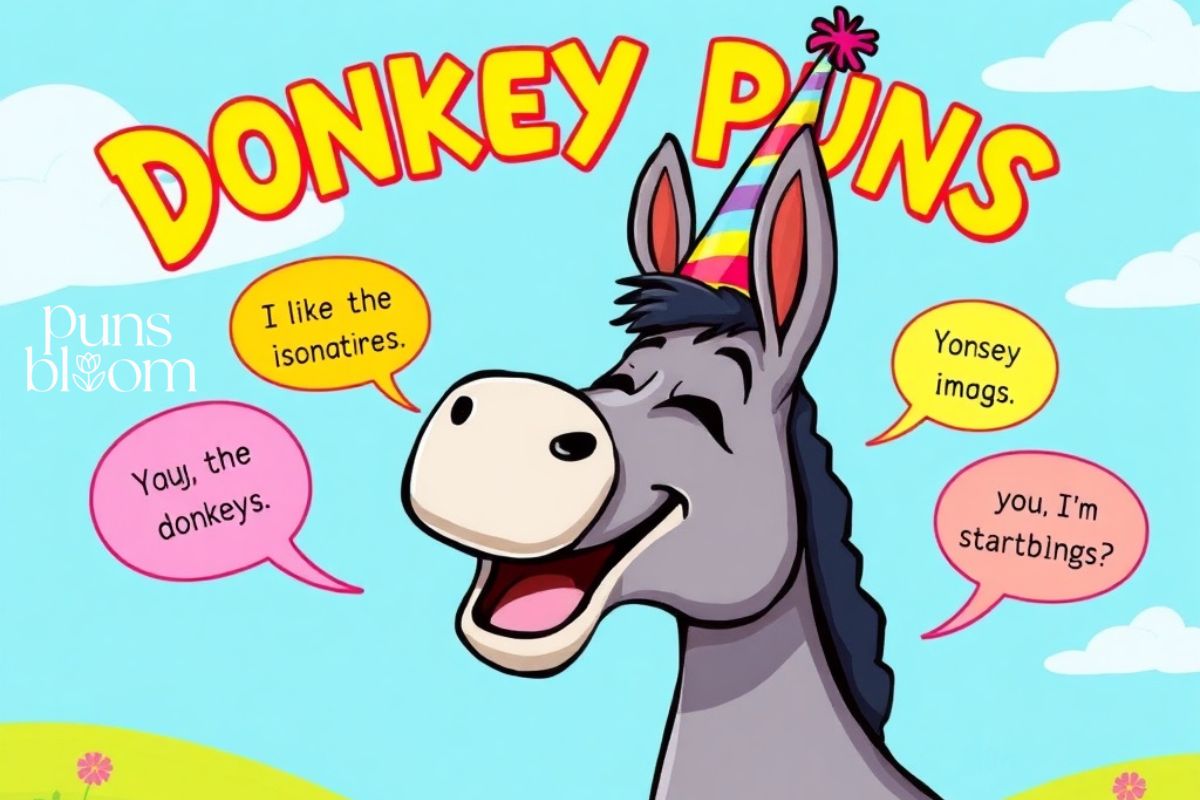 270 Donkey Puns That will Make You Bray With Laughter