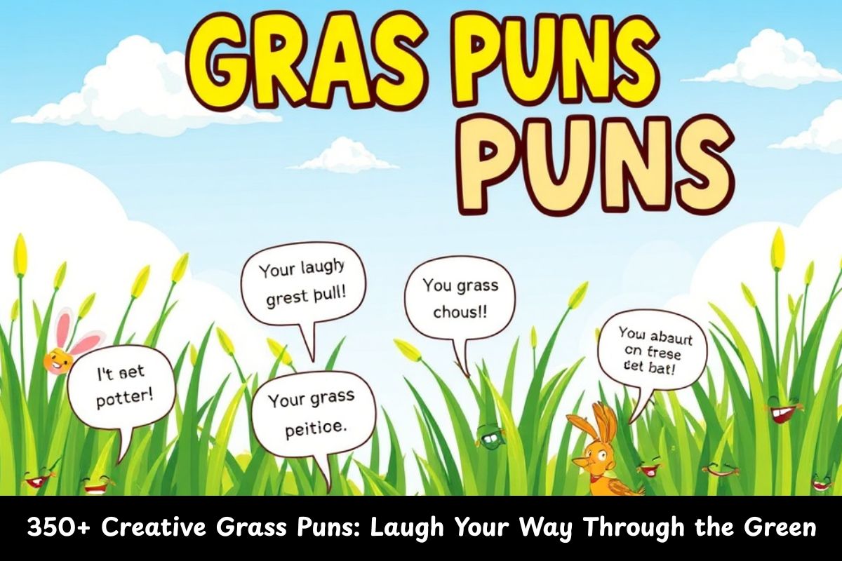 350+ Creative Grass Puns Laugh Your Way Through the Green