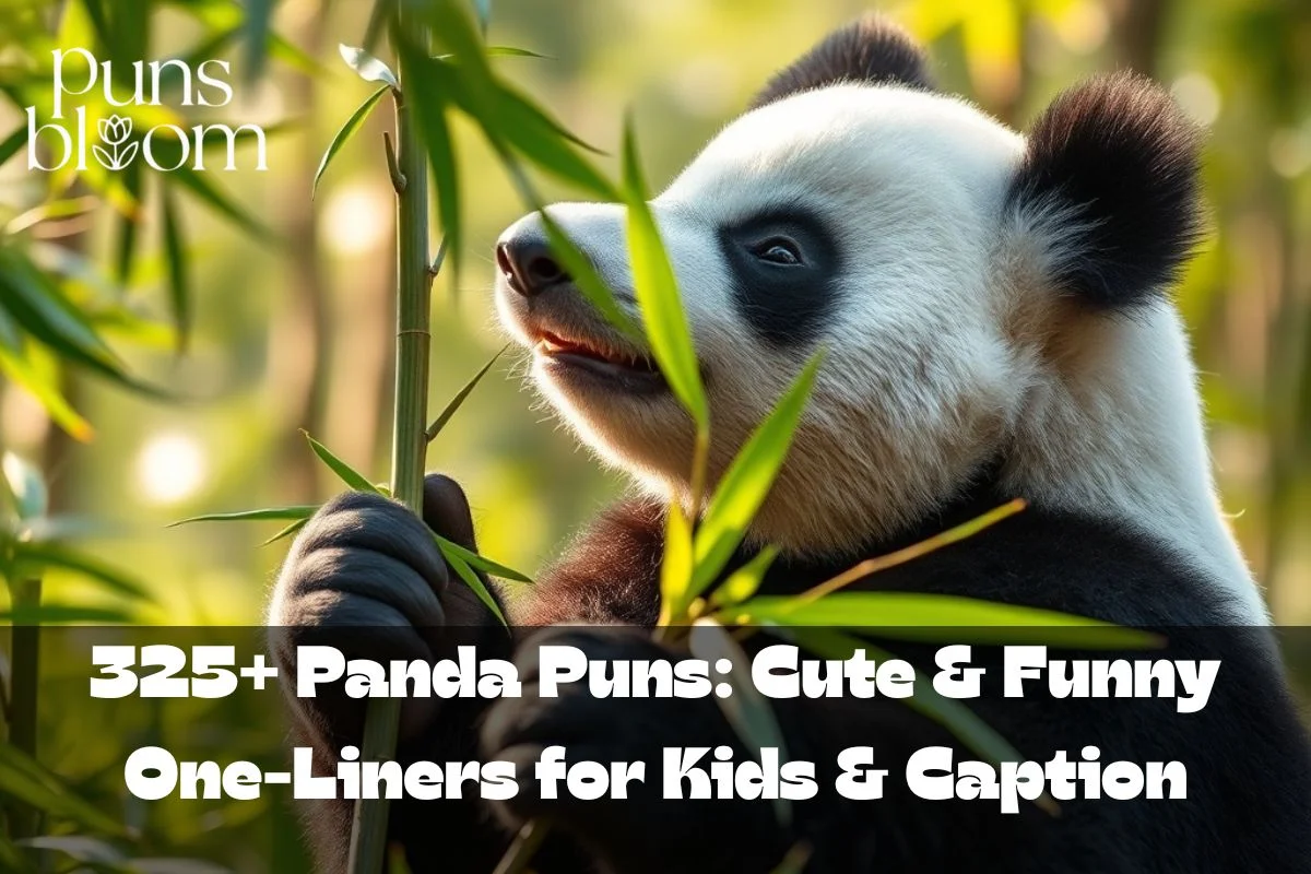325+ Panda Puns Cute & Funny One-Liners for Kids & Caption