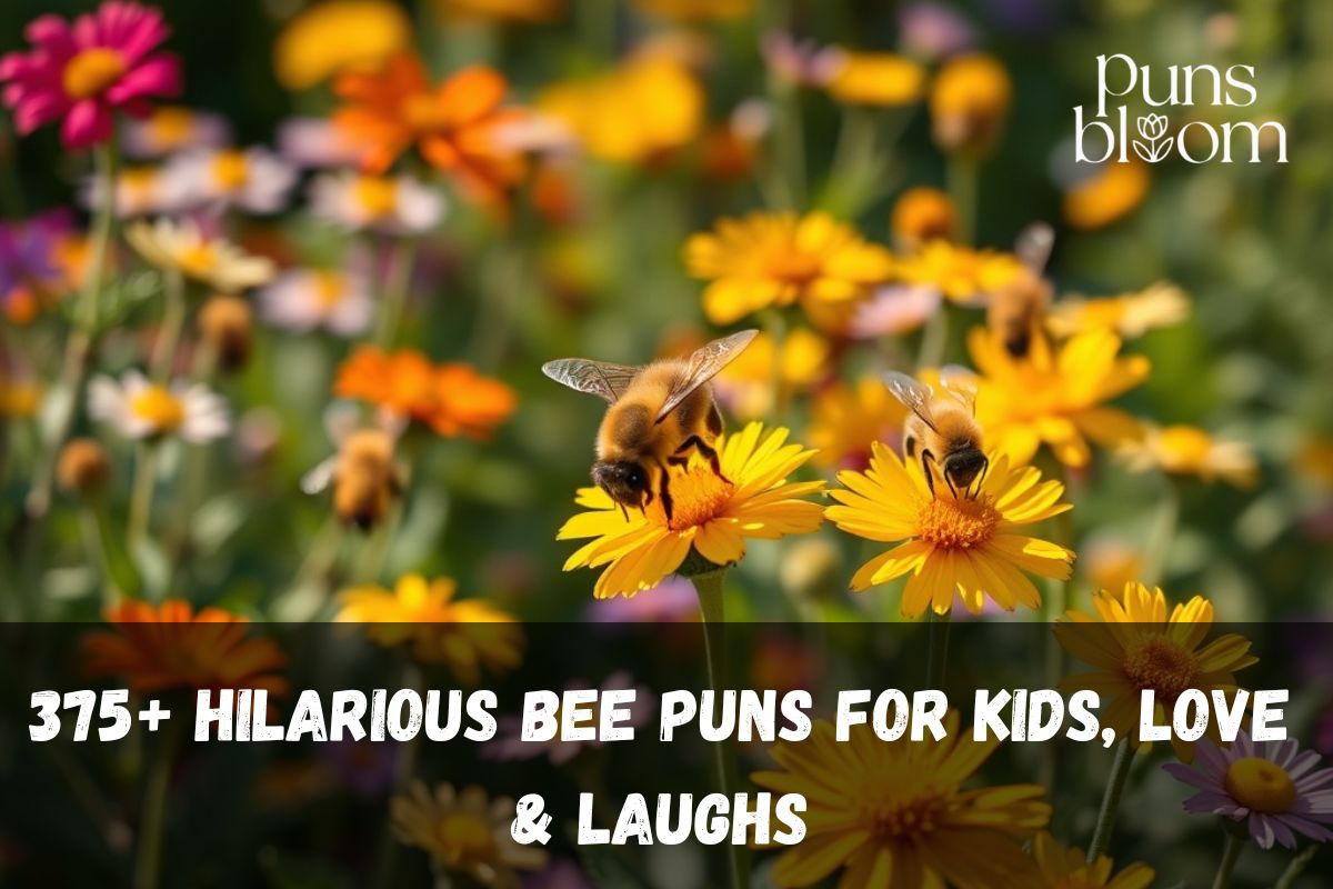 375+ Hilarious Bee Puns for Kids, Love & Laughs