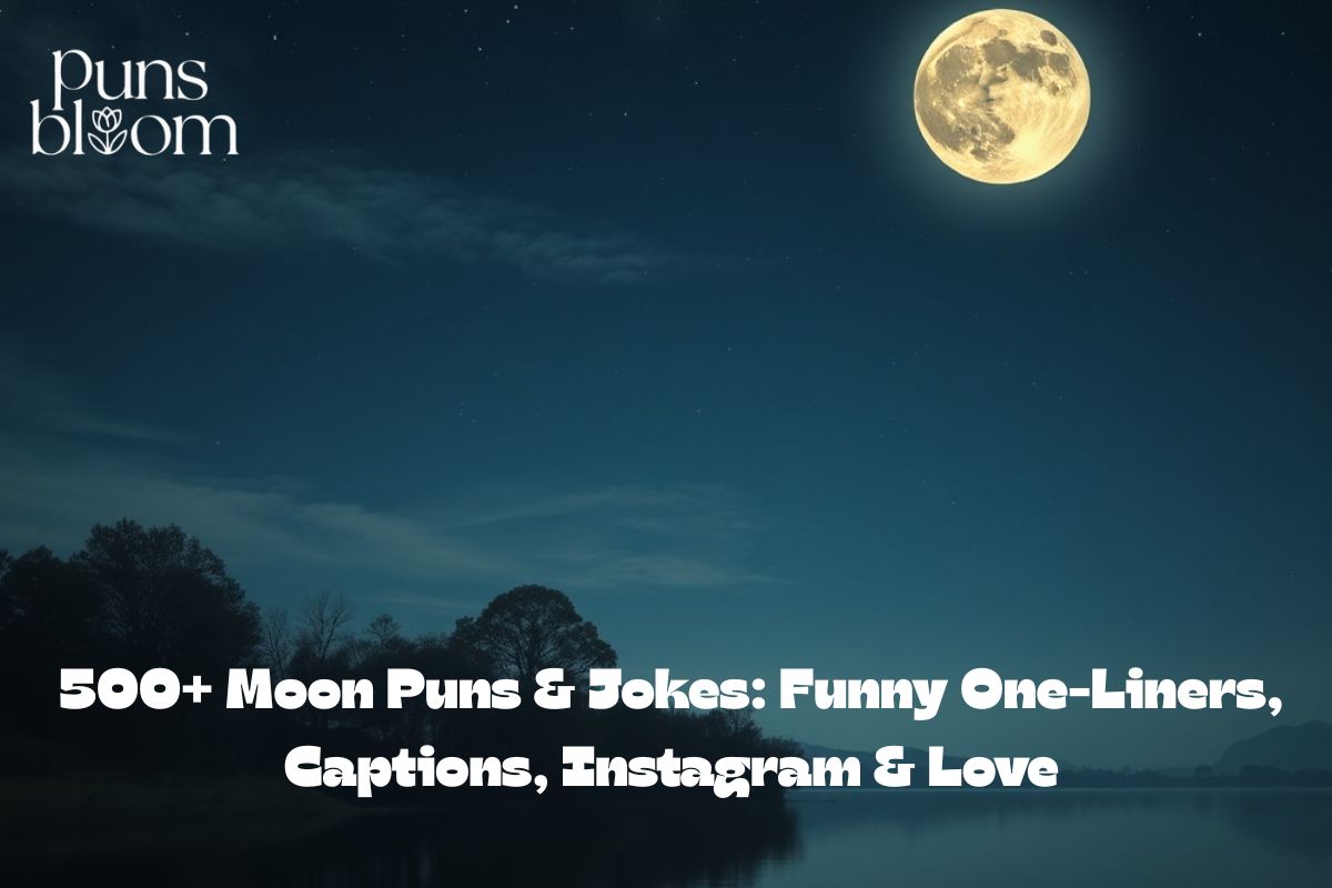 480+ Moon Puns & Jokes: Funny One-Liners, Captions, Instagram & Love